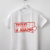 Proud to be a Teacher -Premium Unisex Classic Crew T-Shirt